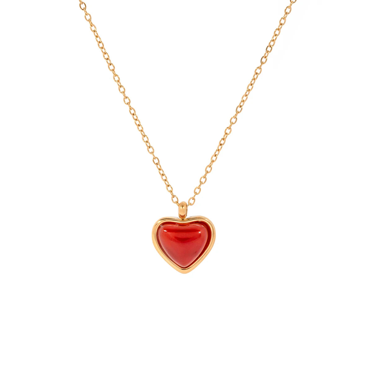 DARYAN Natural Stone Heart Set ( sold separately )