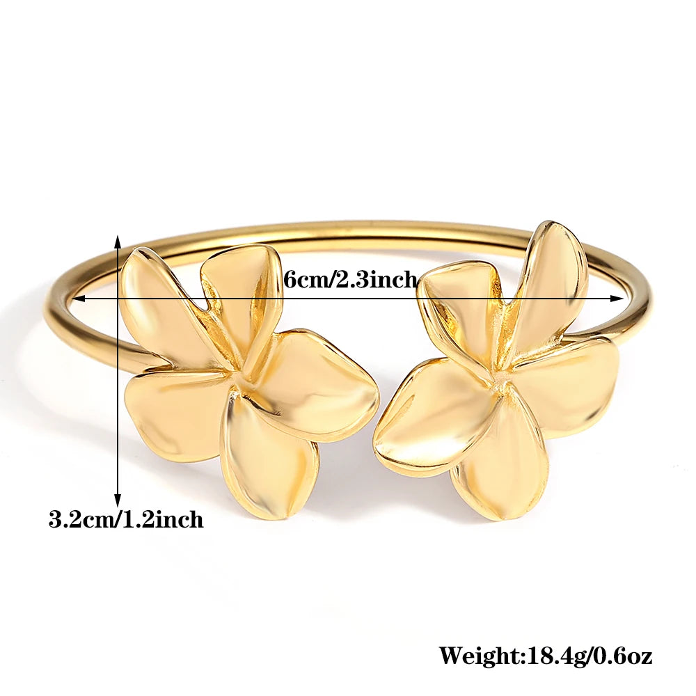 DARYAN Double Flower Brcelet